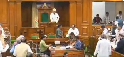 Ruckus marks first day of Bihar Assembly Monsoon session, proceedings adjourned