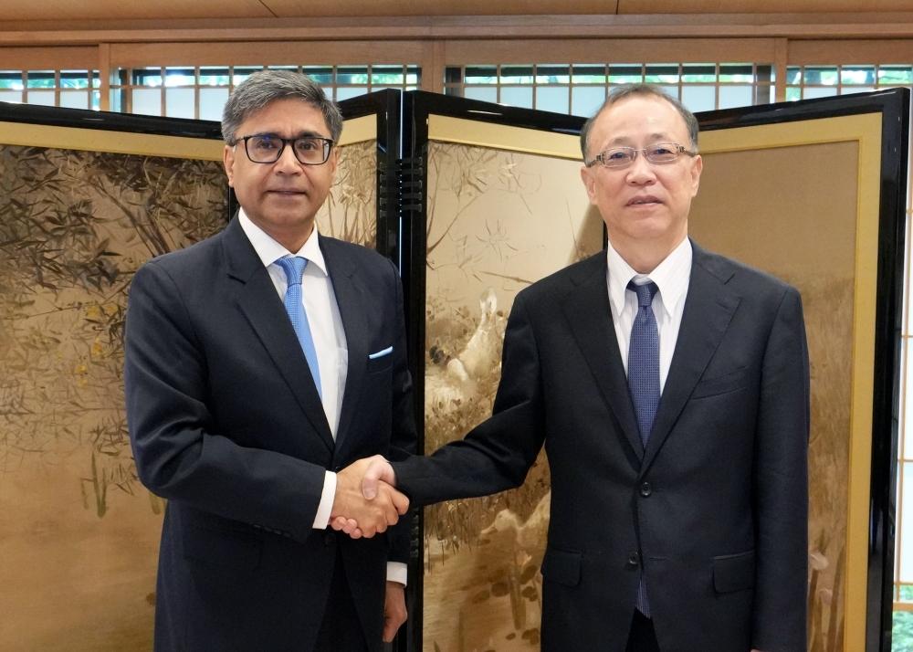 FS Vikram Misri meets Japanese Vice Foreign Minister, conveys India's message on zero tolerance for terrorism