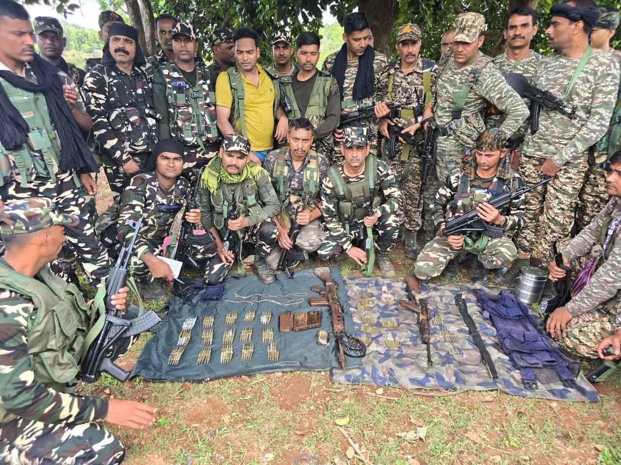 Cache of arms, IEDs recovered in anti-Maoist operation in Jharkhand’s Latehar