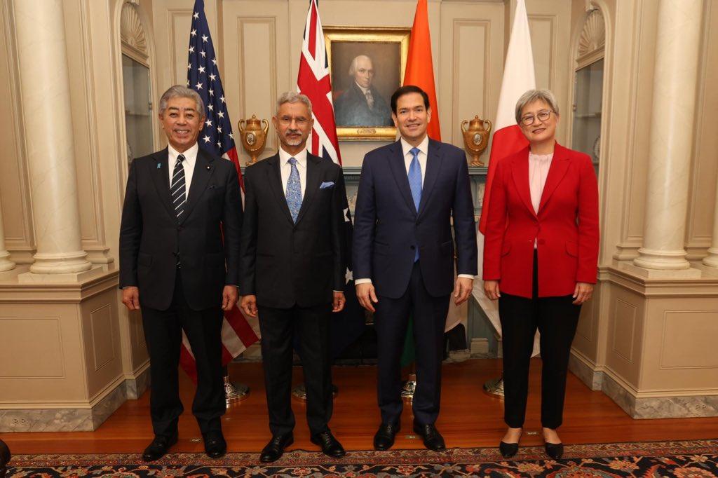 Quad foreign ministers reaffirm commitment to 'free and open' Indo-Pacific