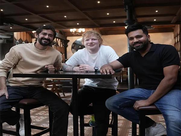 Gaurav Kapoor, Ed Sheeran, Rohit Sharma