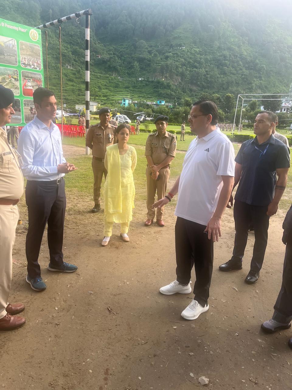 CM Dhami reviews relief and rescue operations in Uttarkashi, says efforts on to restore normal life
