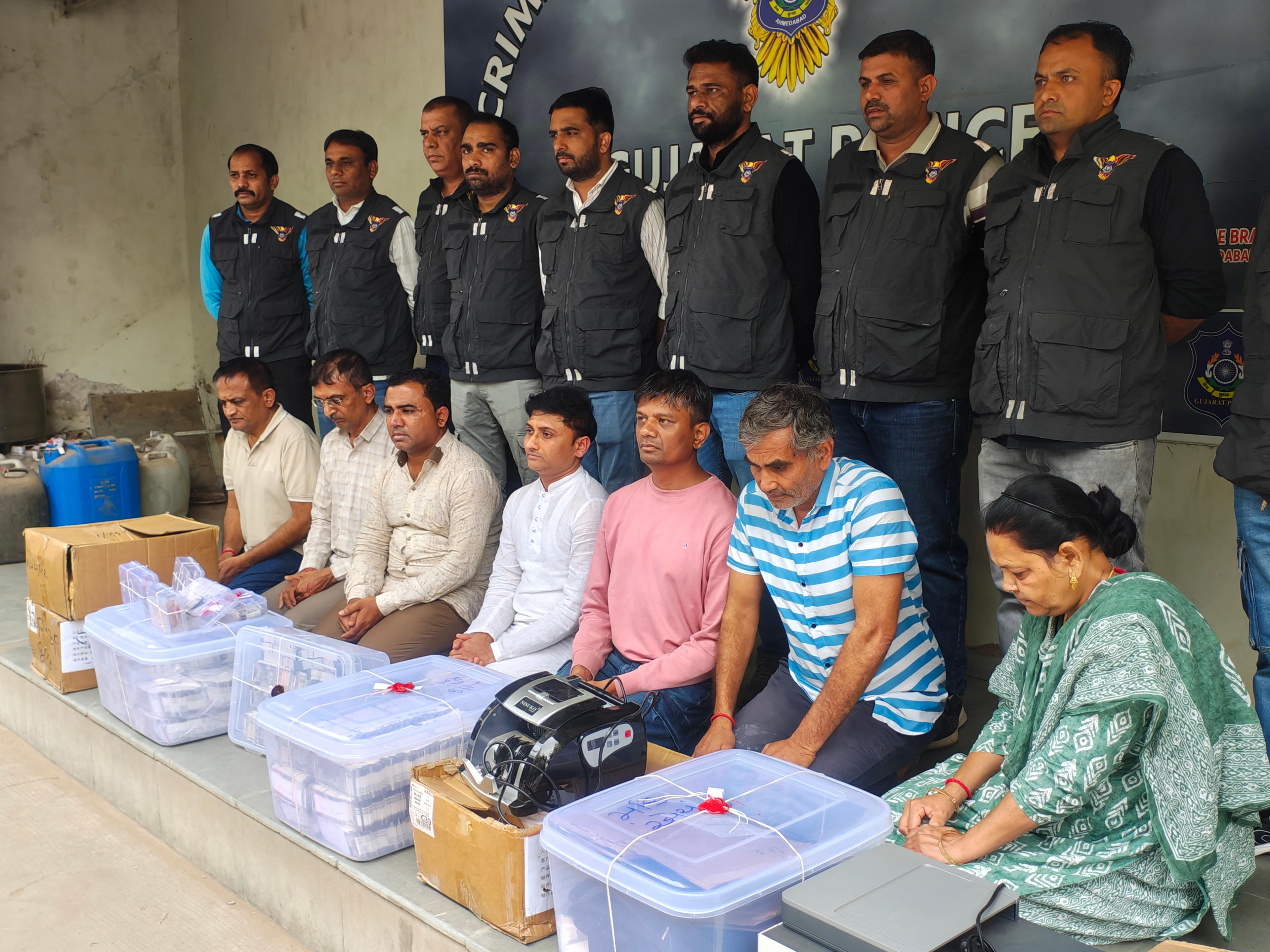 China-linked fake currency racket busted in Ahmedabad; Rs 2.38 cr seized, yoga guru among seven held