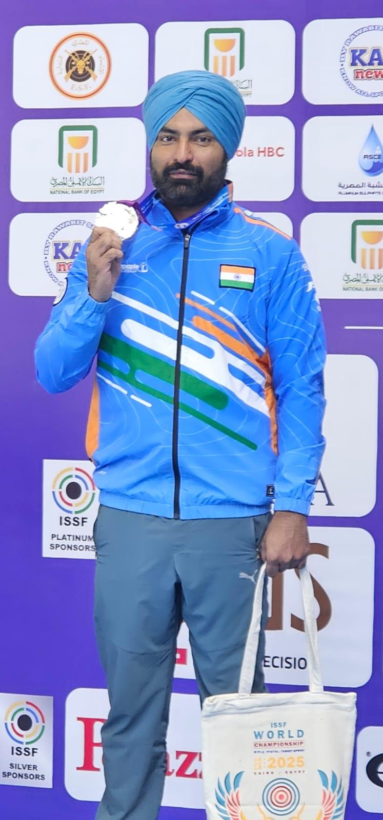 ISSF World C’ship: Gurpreet Singh wins silver in 25m Centre fire pistol, India finish third