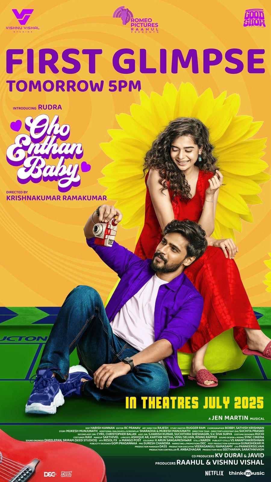 Mithila Palkar looks ravishing, radiant in first poster of her Tamil debut ‘Oho Enthan Baby’