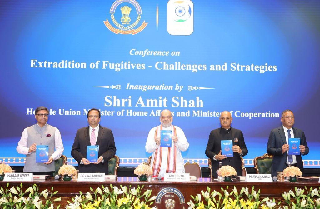 HM Amit Shah unveils bold extradition strategy against fugitives at CBI summit