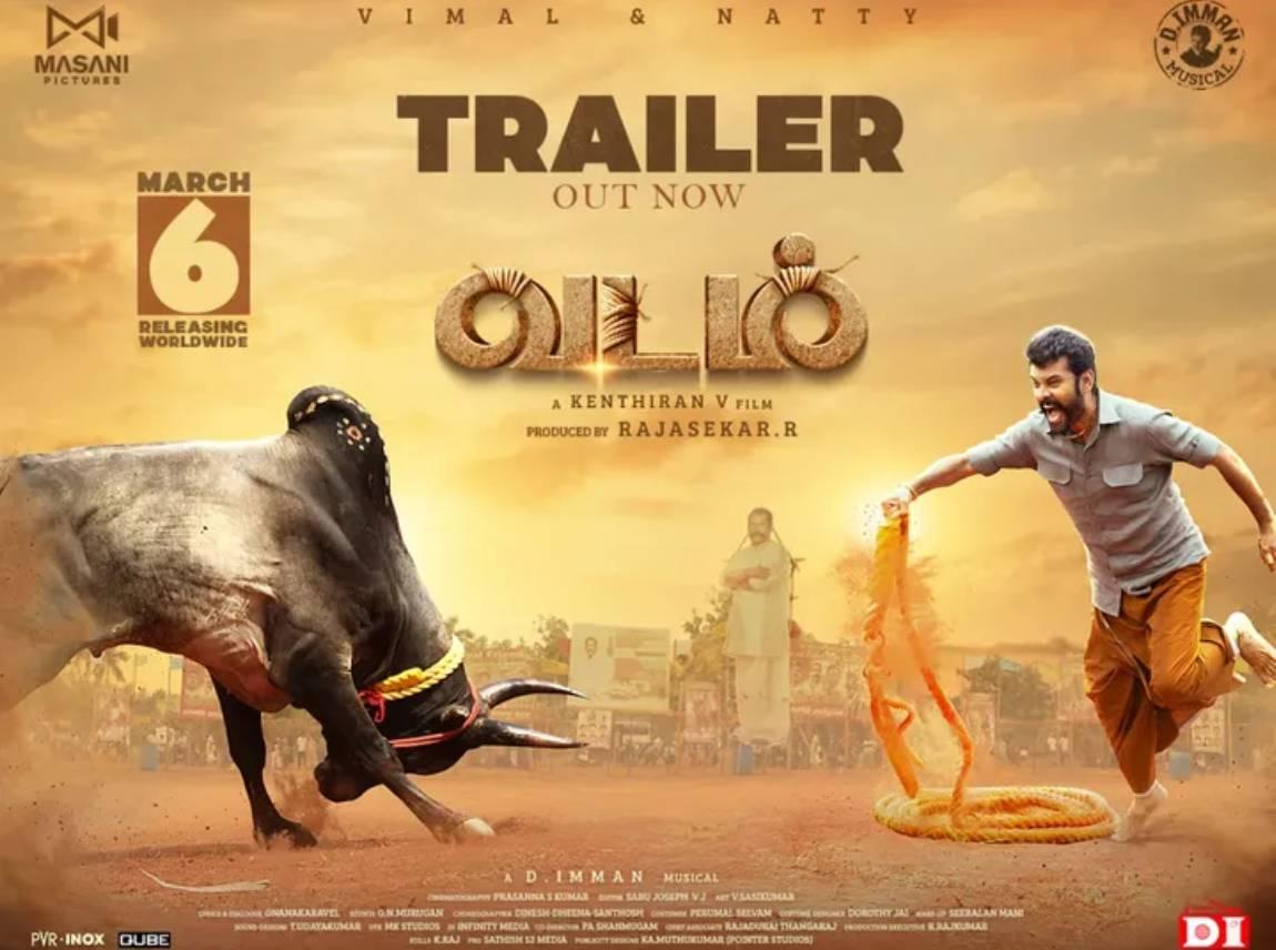 Vimal's 'Vadam' trailer released