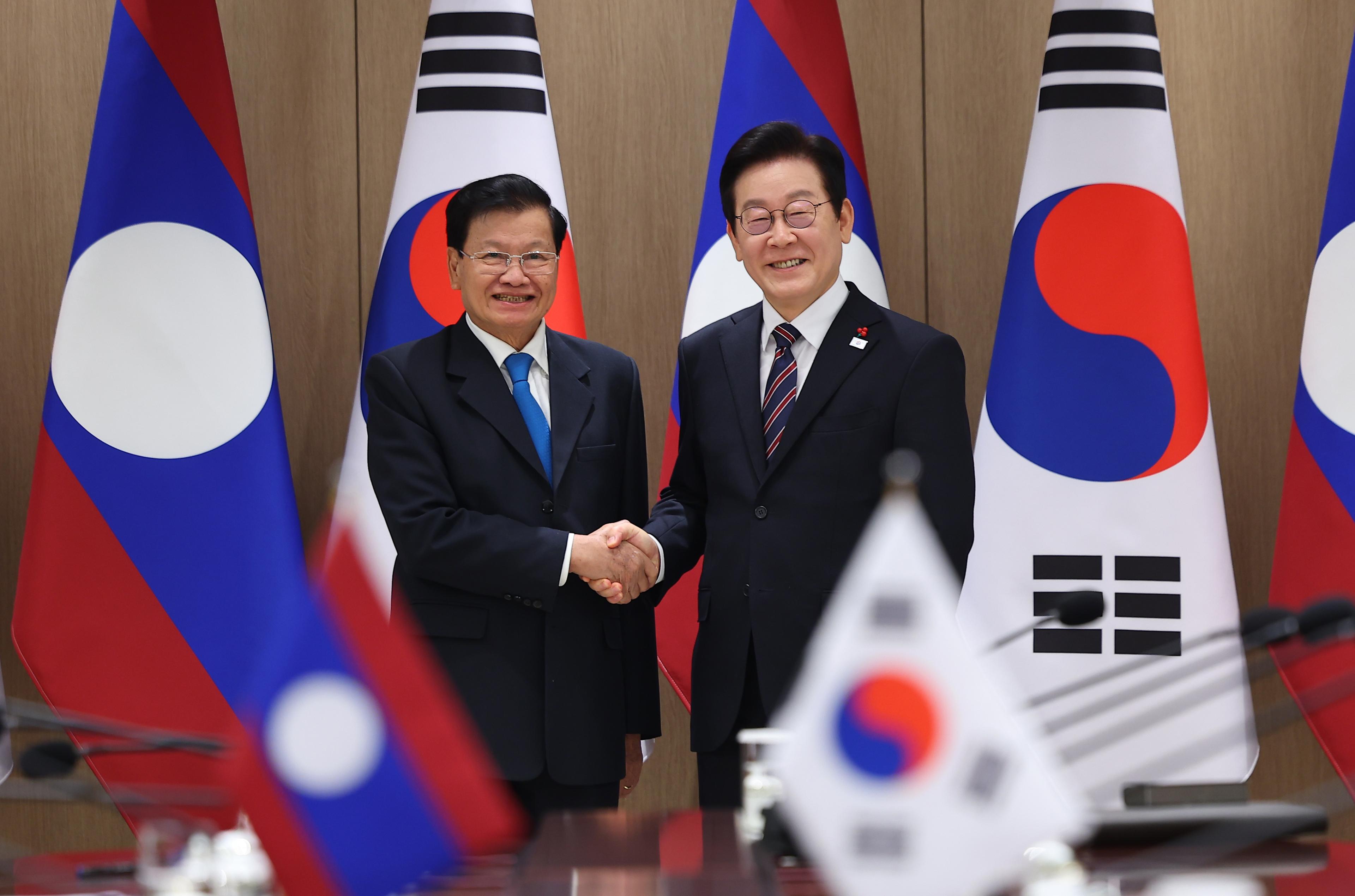 South Korea, Laos agree to upgrade ties to comprehensive partnership