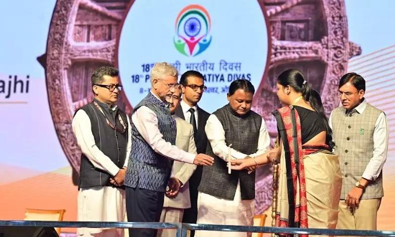 Odisha leaders celebrate Pravasi Bharatiya Divas