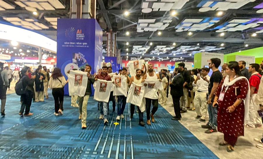 Shirtless protest: Delhi court extends police custody of 5 Youth Congress members