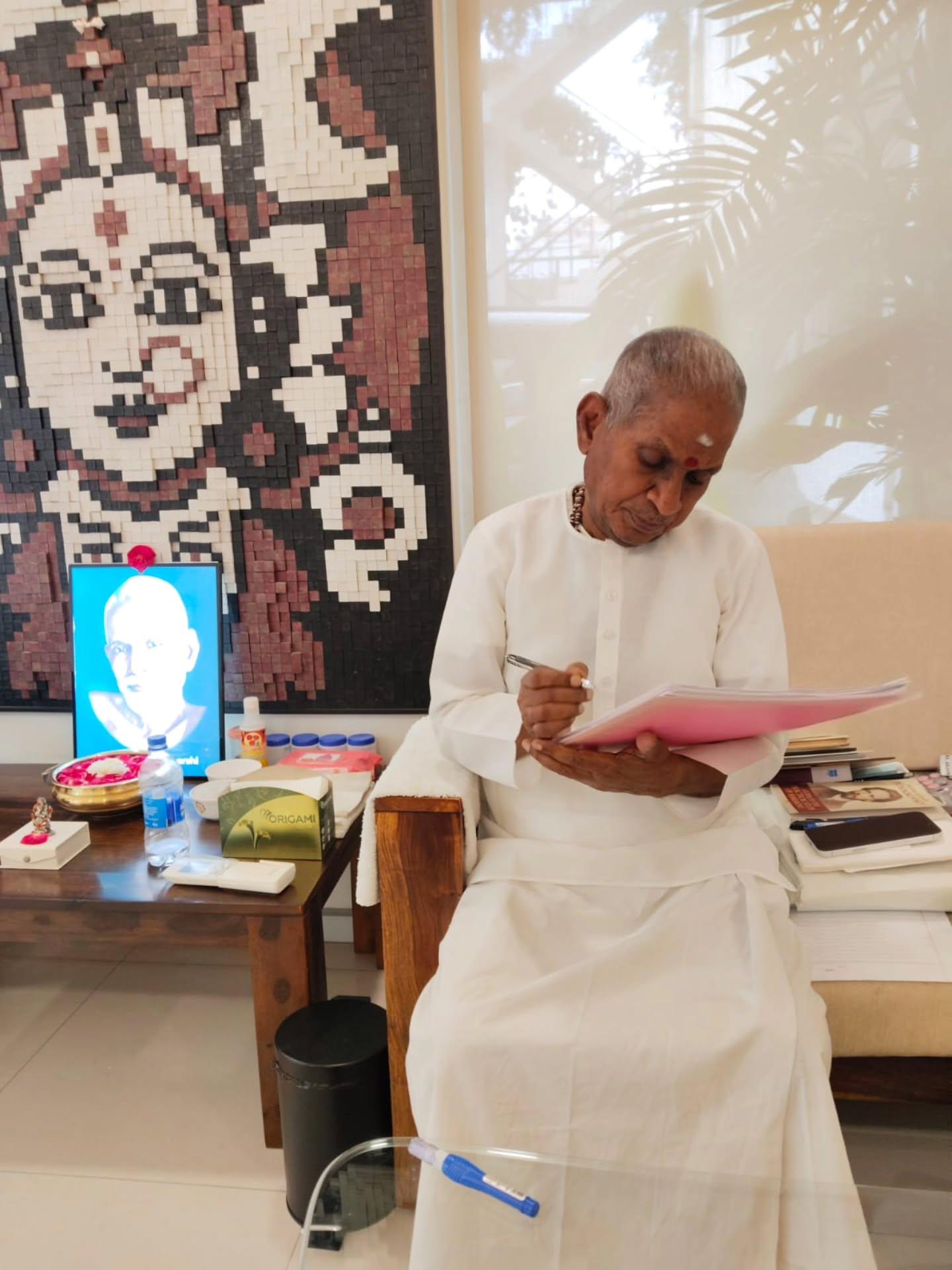 Ilaiyaraaja drops an update on his second symphony!