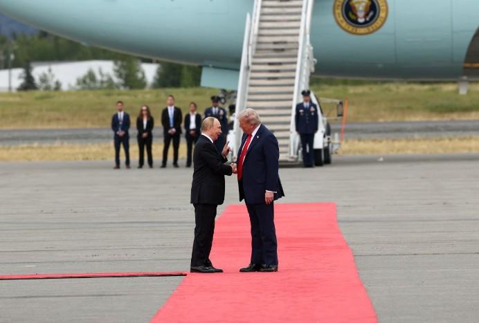 Putin, Trump arrive in Alaska for critical summit on Ukraine war starts