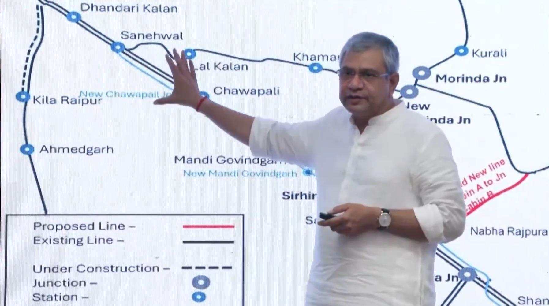 Centre okays Rs 443 crore Rajpura-Mohali new rail line project in Punjab