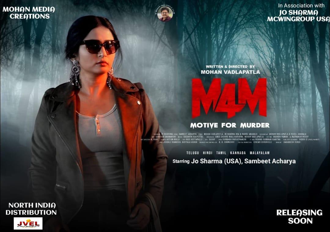 Jo Sharma thrilled about her Tollywood debut with 'M4M – Motive for Murder'