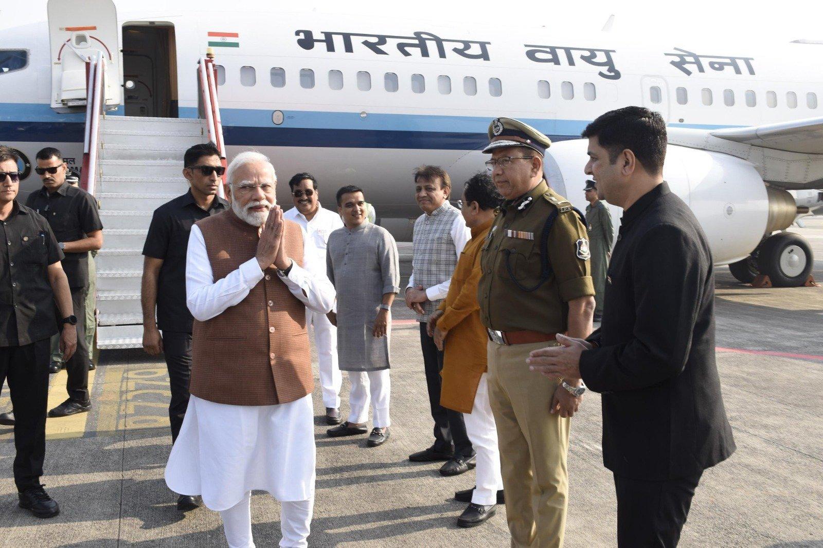 PM Modi reviews progress of bullet train corridor during visit to Surat