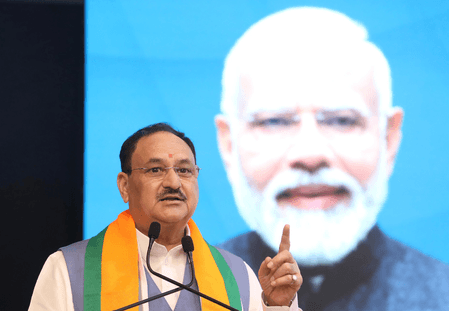 JP Nadda to address two major election rallies in Bihar tomorrow