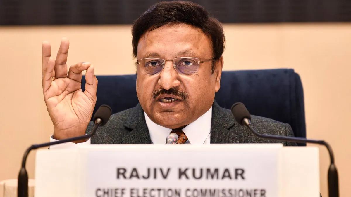 Chief Election Commissioner Rajiv Kumar
