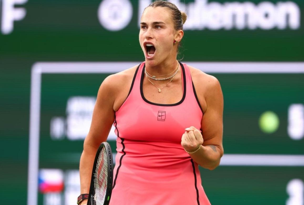 Sabalenka tops Noskova to reach her third final at Indian Wells