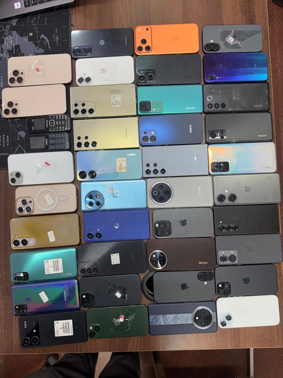 Police bust interstate mobile theft gang; 40 high-end phones stolen in Delhi concert recovered