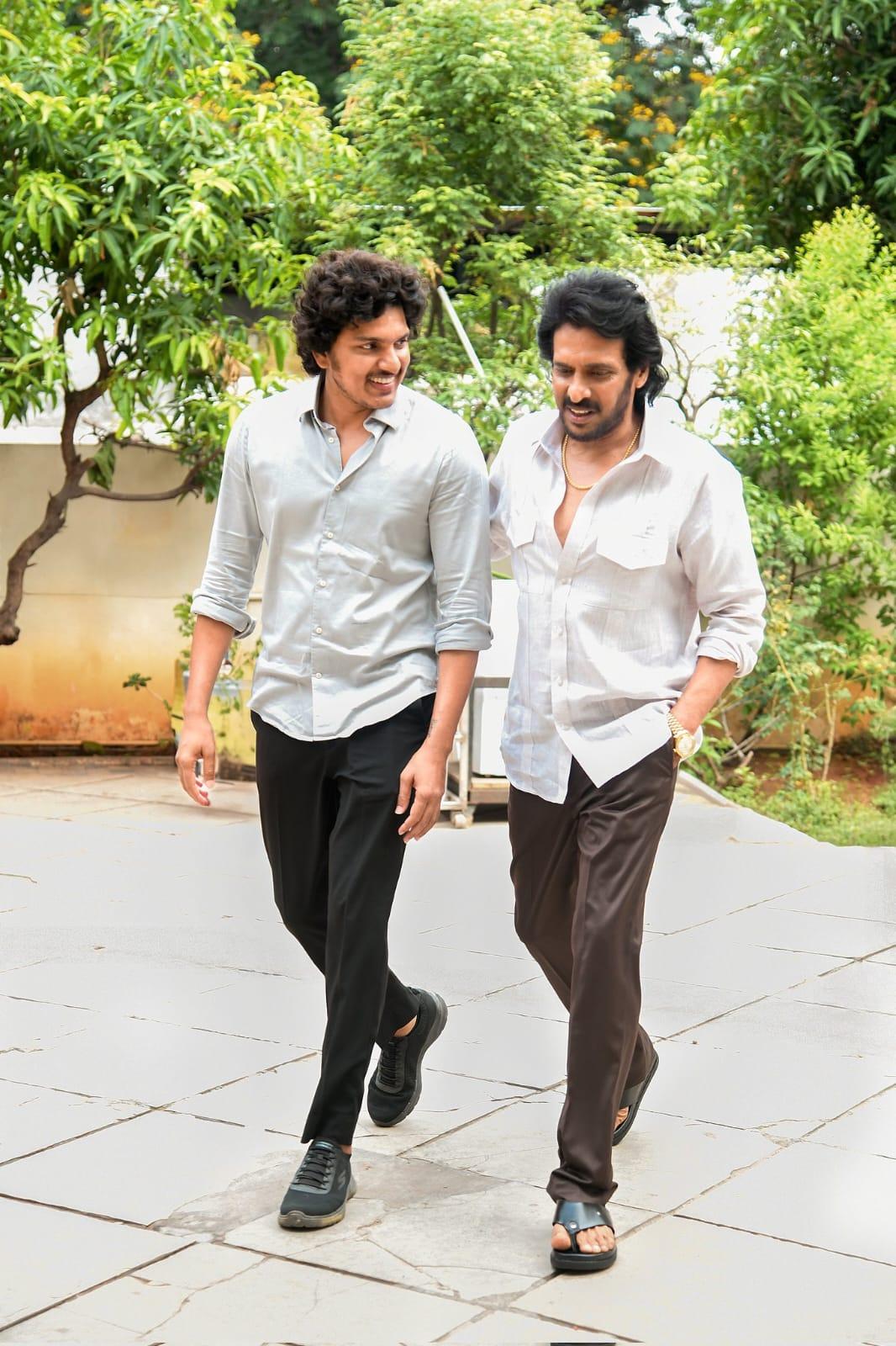 Kannada star Upendra joins the sets of Ram Pothineni's 'Andhra King Taluka'