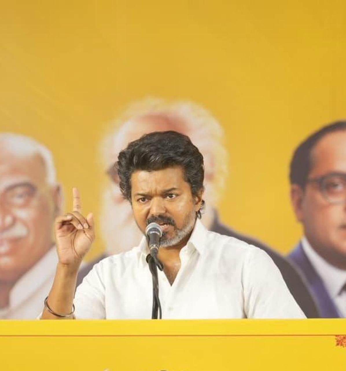 TVK seeks permission for Vijay's public meeting in TN's Erode