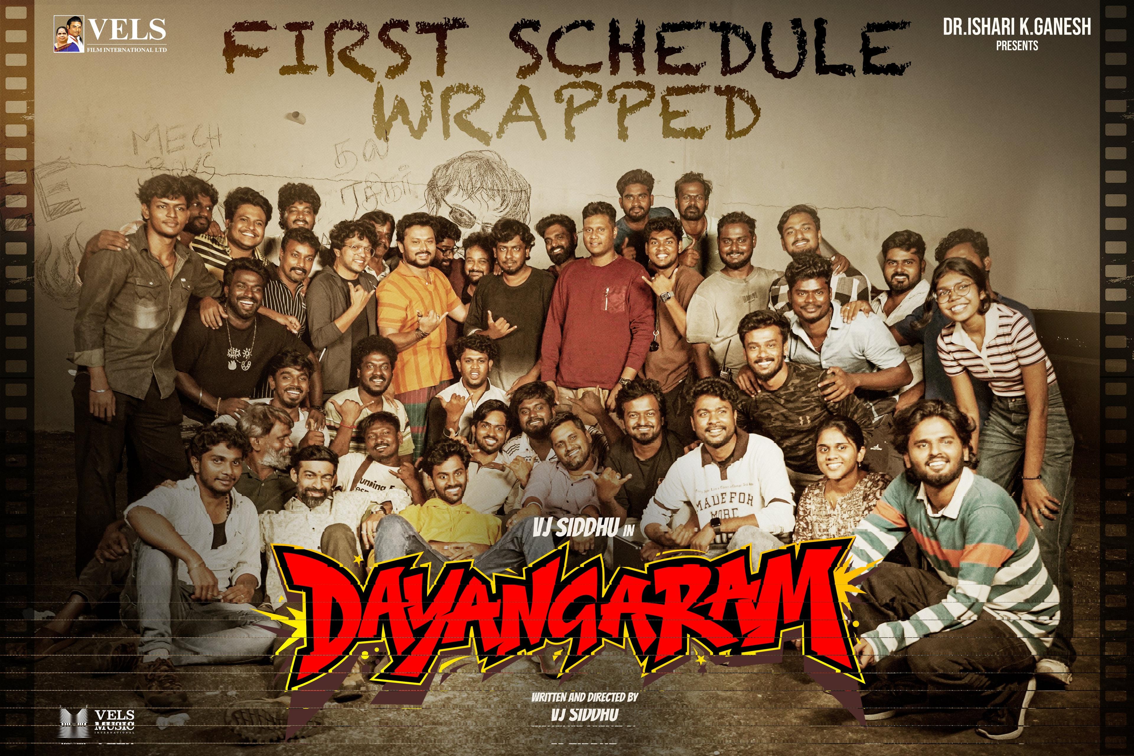 First schedule of YouTuber VJ Siddhu's debut film 'Dayanagaram' wrapped