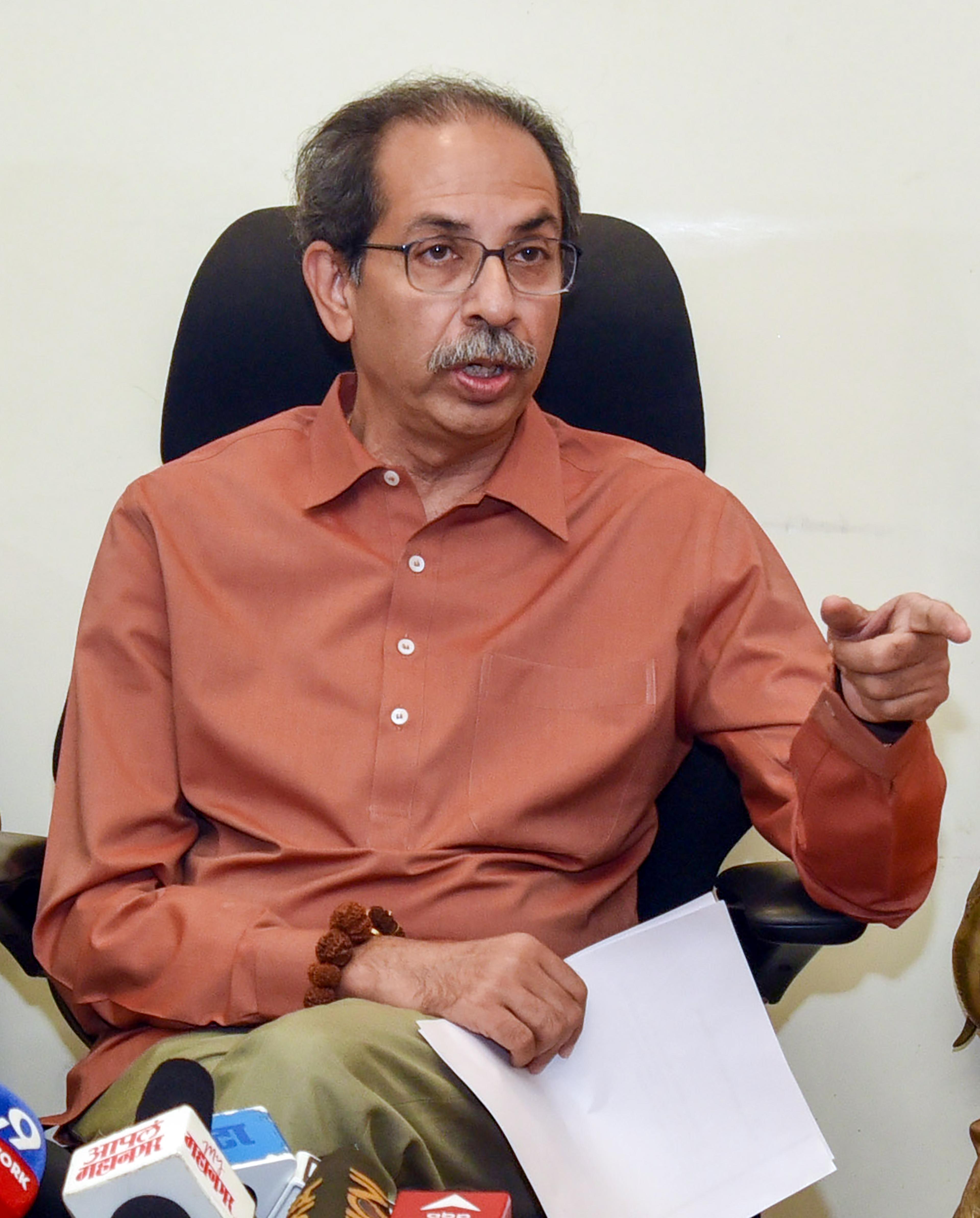 'Shifting symbols, hollow promises', Shiv Sena(UBT) attacks Maha govt on mayoral polls