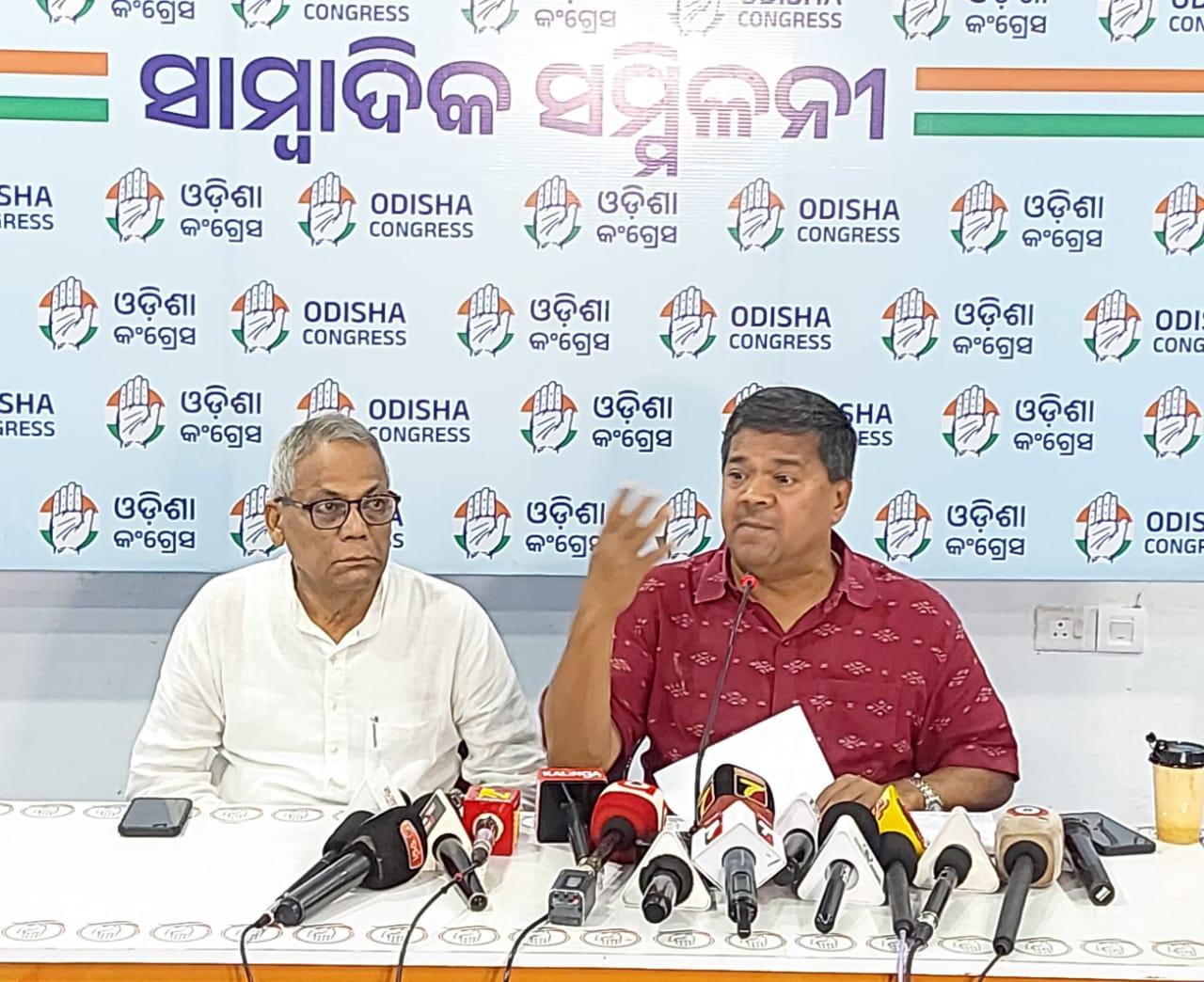 Congress alleges massive irregularities in Odisha paddy procurement system