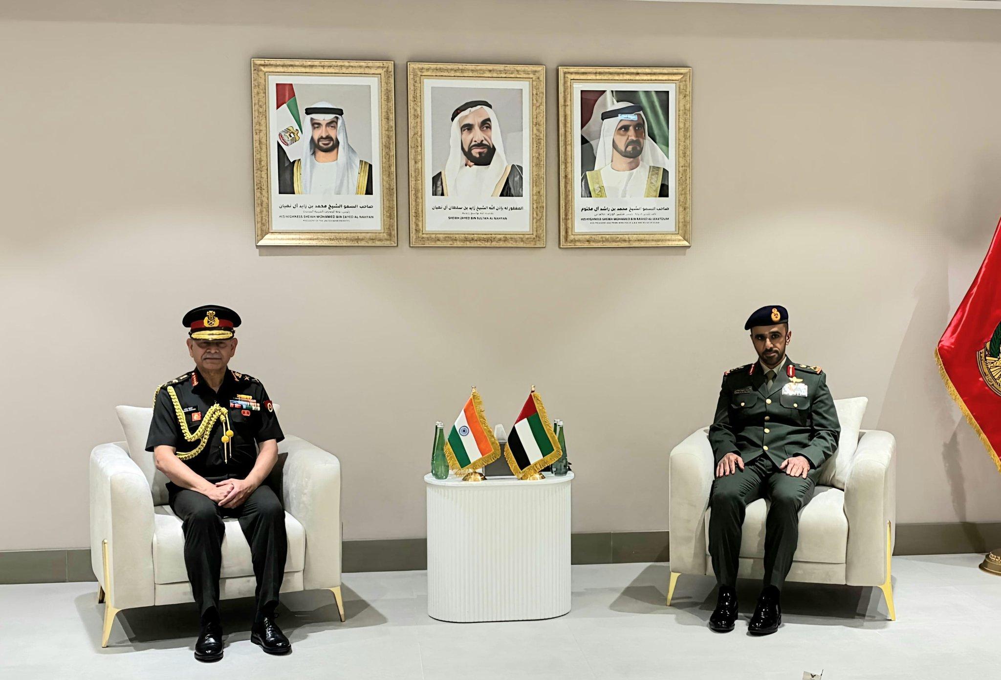 India and UAE focus on enhancing 'positive military engagement'