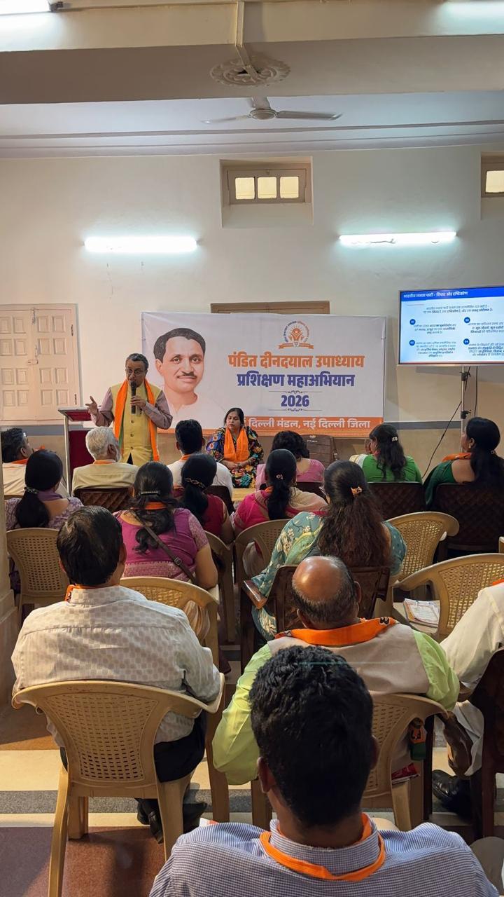 Delhi BJP holds night stay camps in 79 mandals