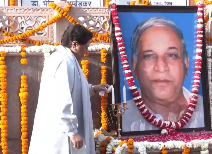 Kanshi Ram dedicated his life to keeping alive Ambedkar’s thought, movement: Mayawati