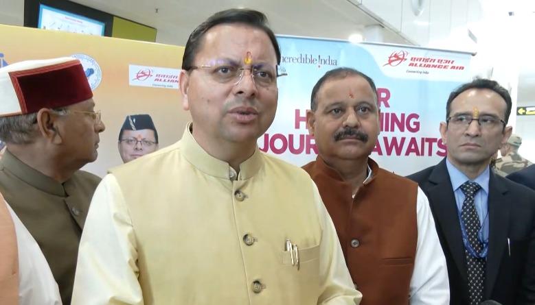 CM Dhami inaugurates 42-seater Pithoragarh-Dehradun air service