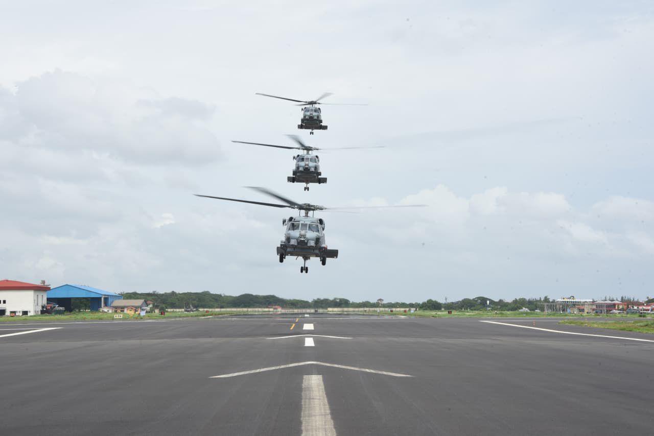 Indian Navy bolsters maritime prowess with commissioning of second MH-60R 'Ospreys' squadron, INAS 335