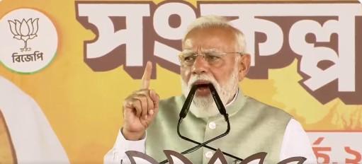 Regime change already written on walls and in minds of people in West Bengal: PM Modi