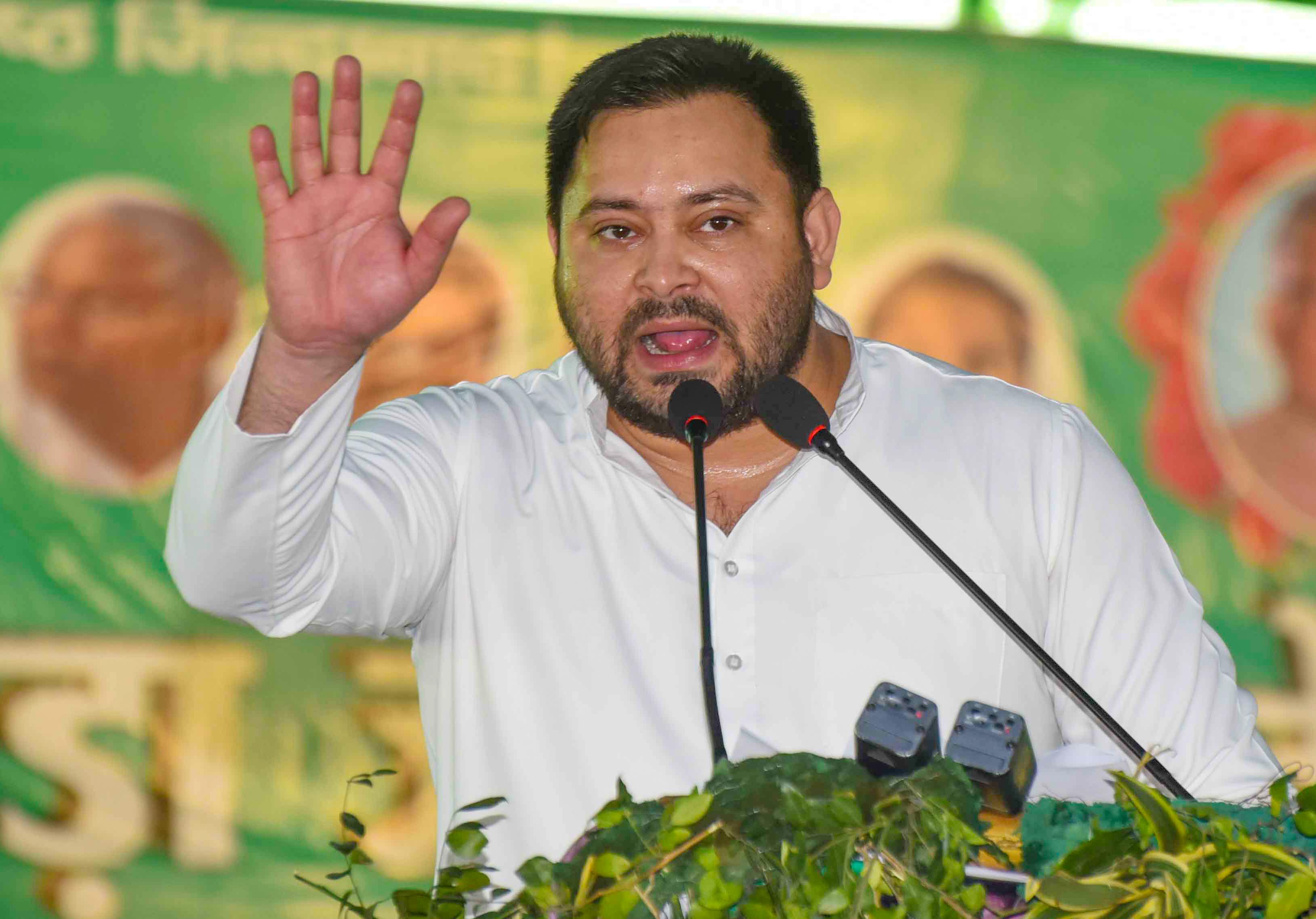 Unconscious Bihar govt being run by retired officers: Tejashwi attacks Nitish