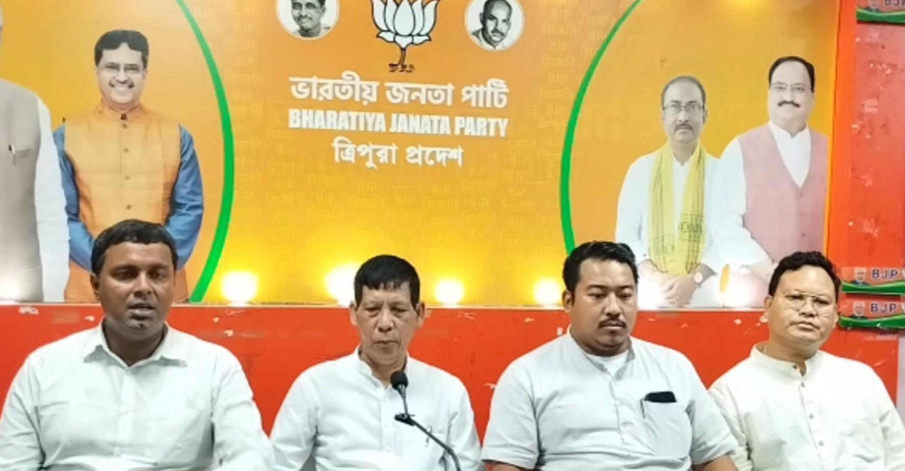 Tripura: BJP slams TMP for ‘maligning’ state govt and CM Saha