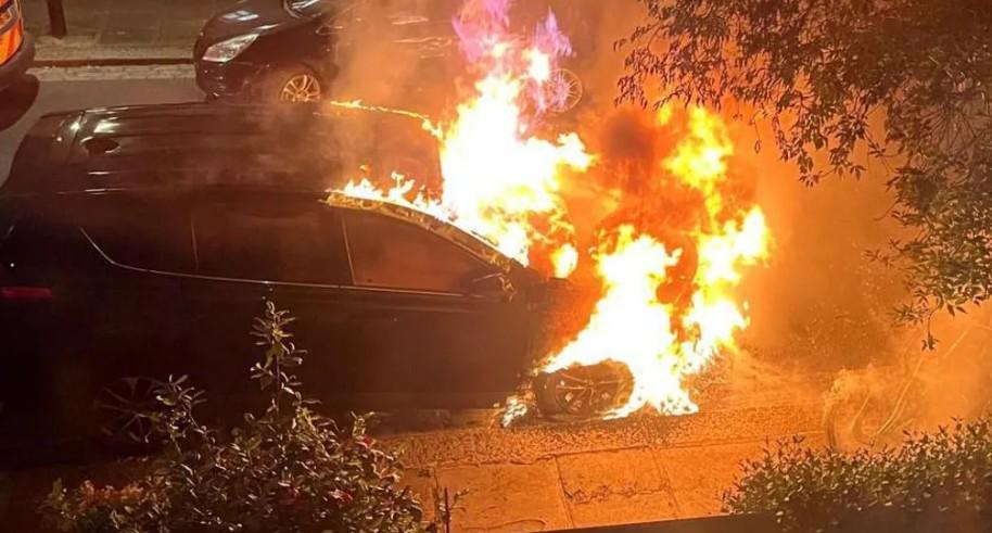 Man charged with arson after fire at British PM's home