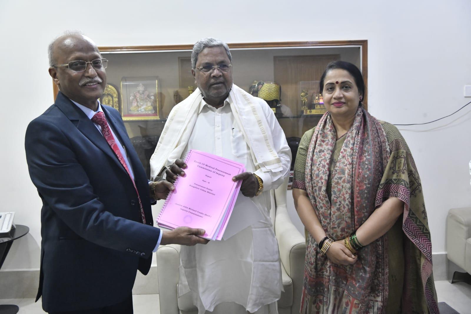 K’taka Covid scam: Justice D’Cunha Commission submits final report