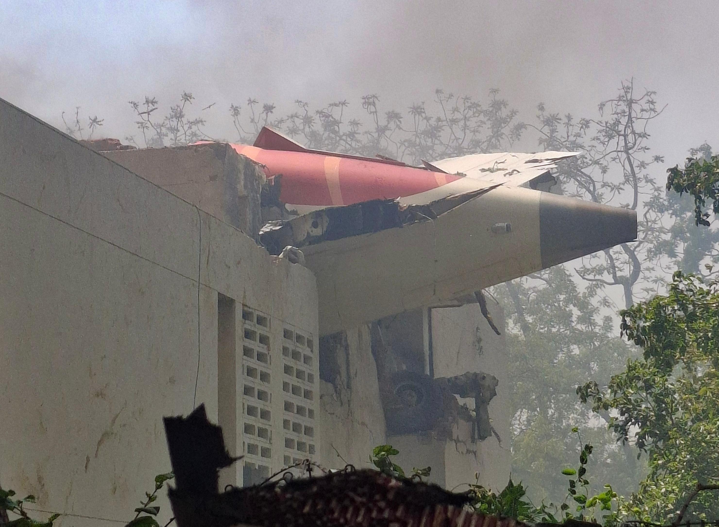 Air India plane crashes into Ahmedabad residential locality minutes after takeoff