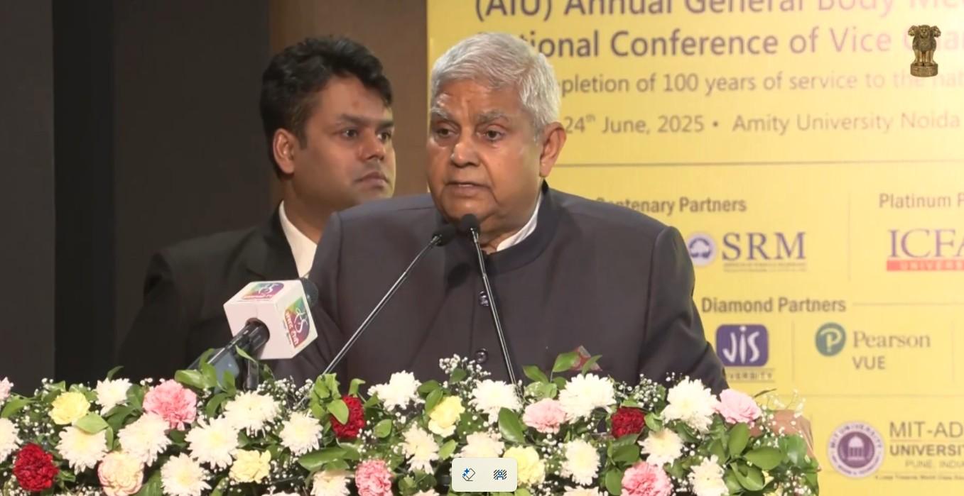 Universities should serve as sanctuaries of ideas and ideation: V-P Dhankhar