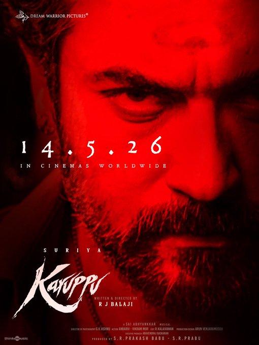 Suriya's 'Karuppu' to hit screens on May 14