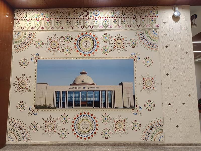 Gujarat Assembly highlights traditional arts ahead of Budget Session