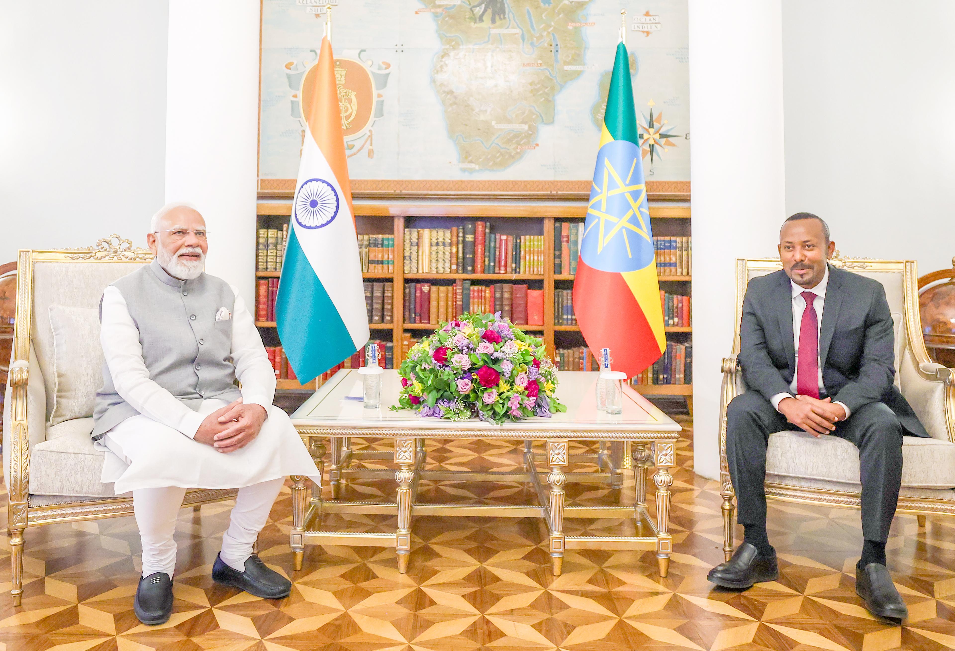 PM Modi assures Ethiopia of closer bilateral trade & investment ties