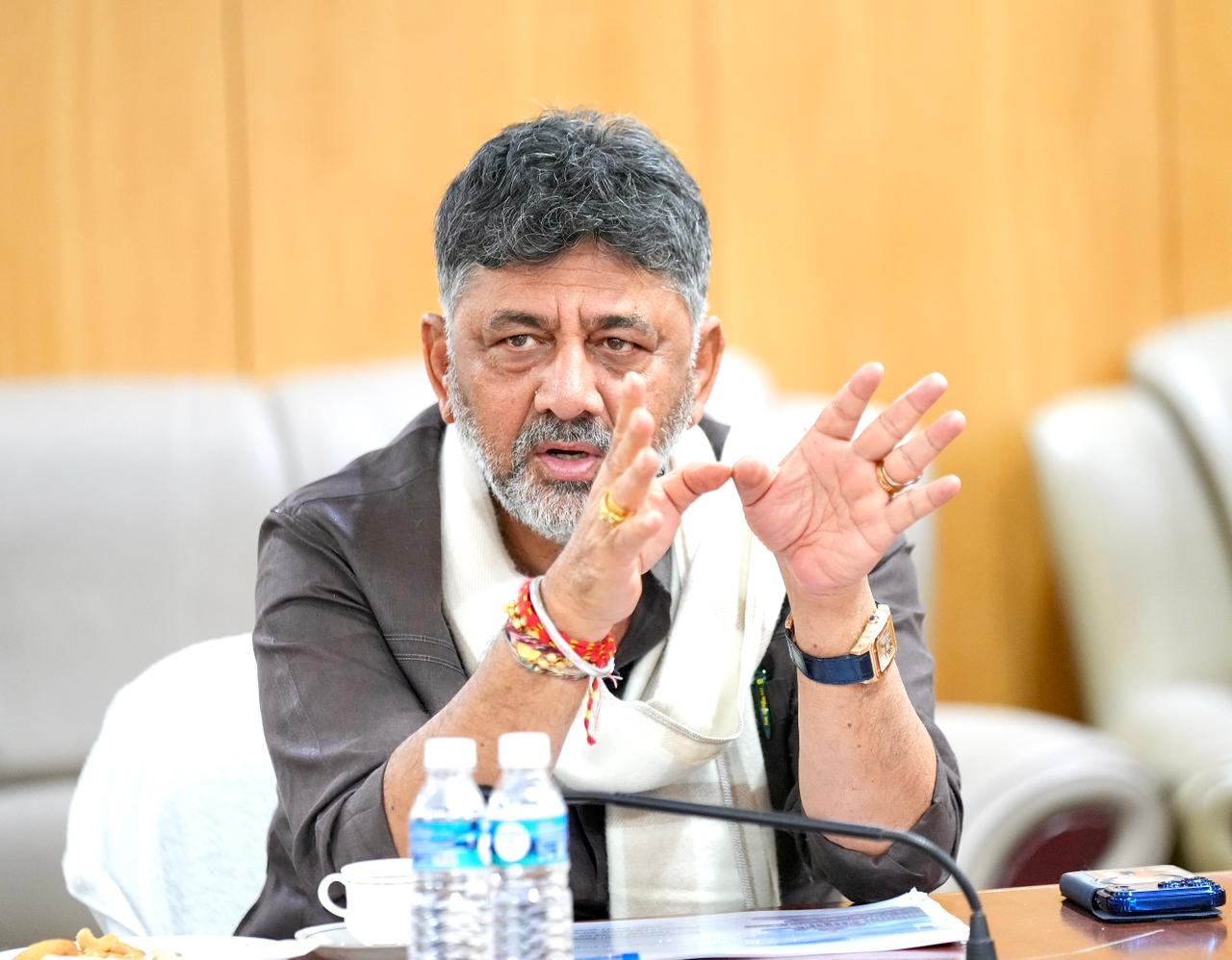 BJP does not have moral right to talk about Gandhi & protest near his statue: K'taka Dy CM Shivakumar