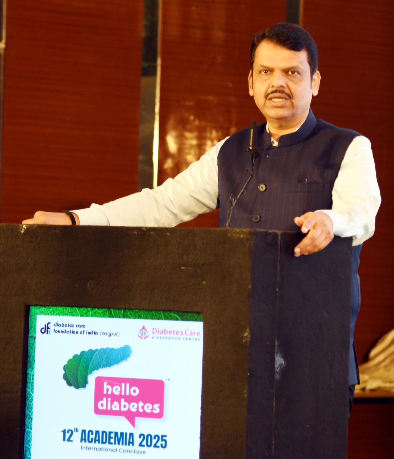 Diabetes can be prevented through an ideal lifestyle: Maharashra CM Fadnavis