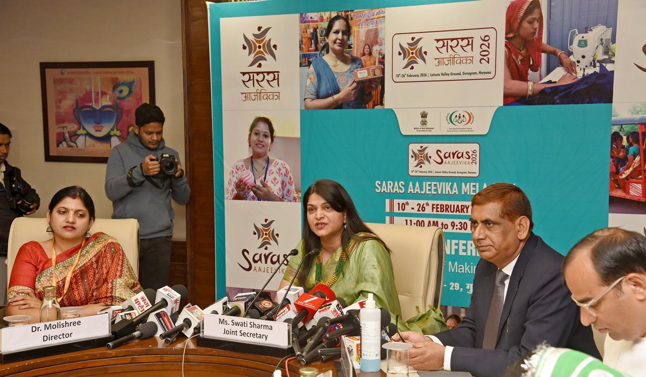 ‘SARAS Aajeevika Mela-2026’ opens in Gurugram with 900 women entrepreneurs