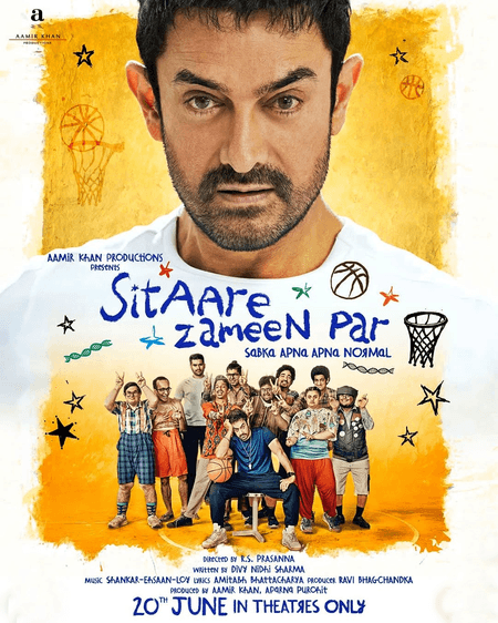Aamir Khan officially locks June 20 release for ‘Sitaare Zameen Par’ with first poster