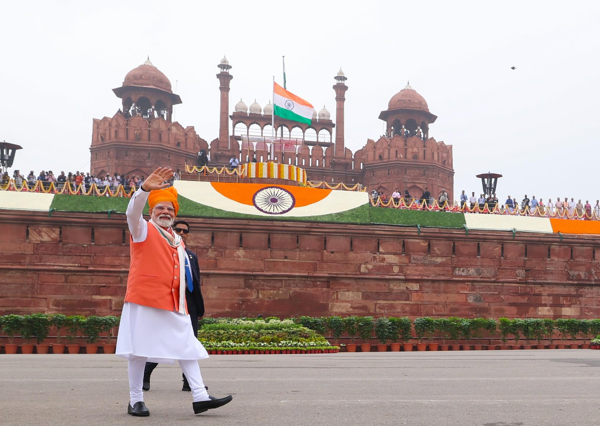A memorable Independence Day, says PM Modi; shares video