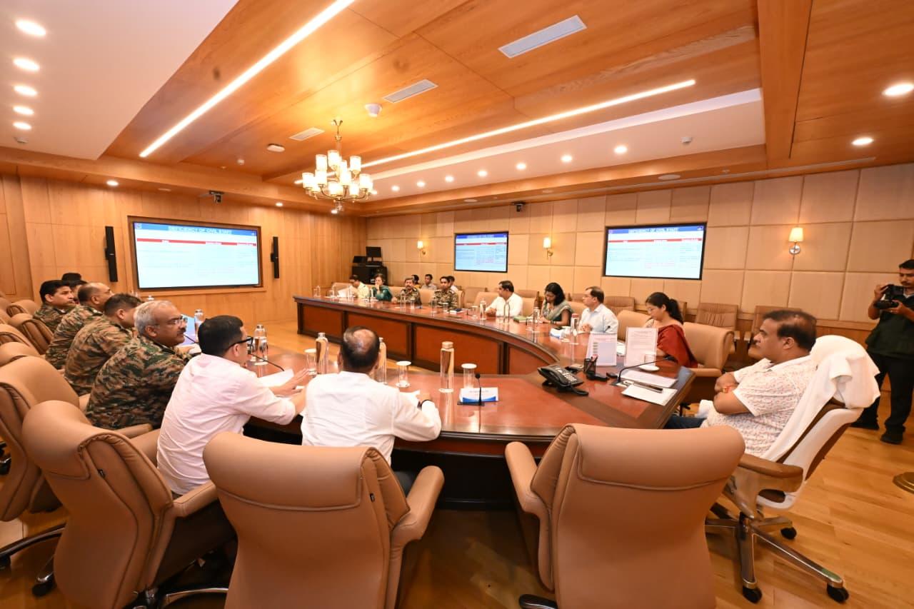 Assam CM chairs state advisory committee meting on NCC