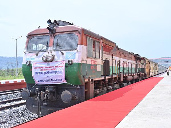 Northeast Frontier Railway conducts trial run to Sairang station. (Photo: NFR)